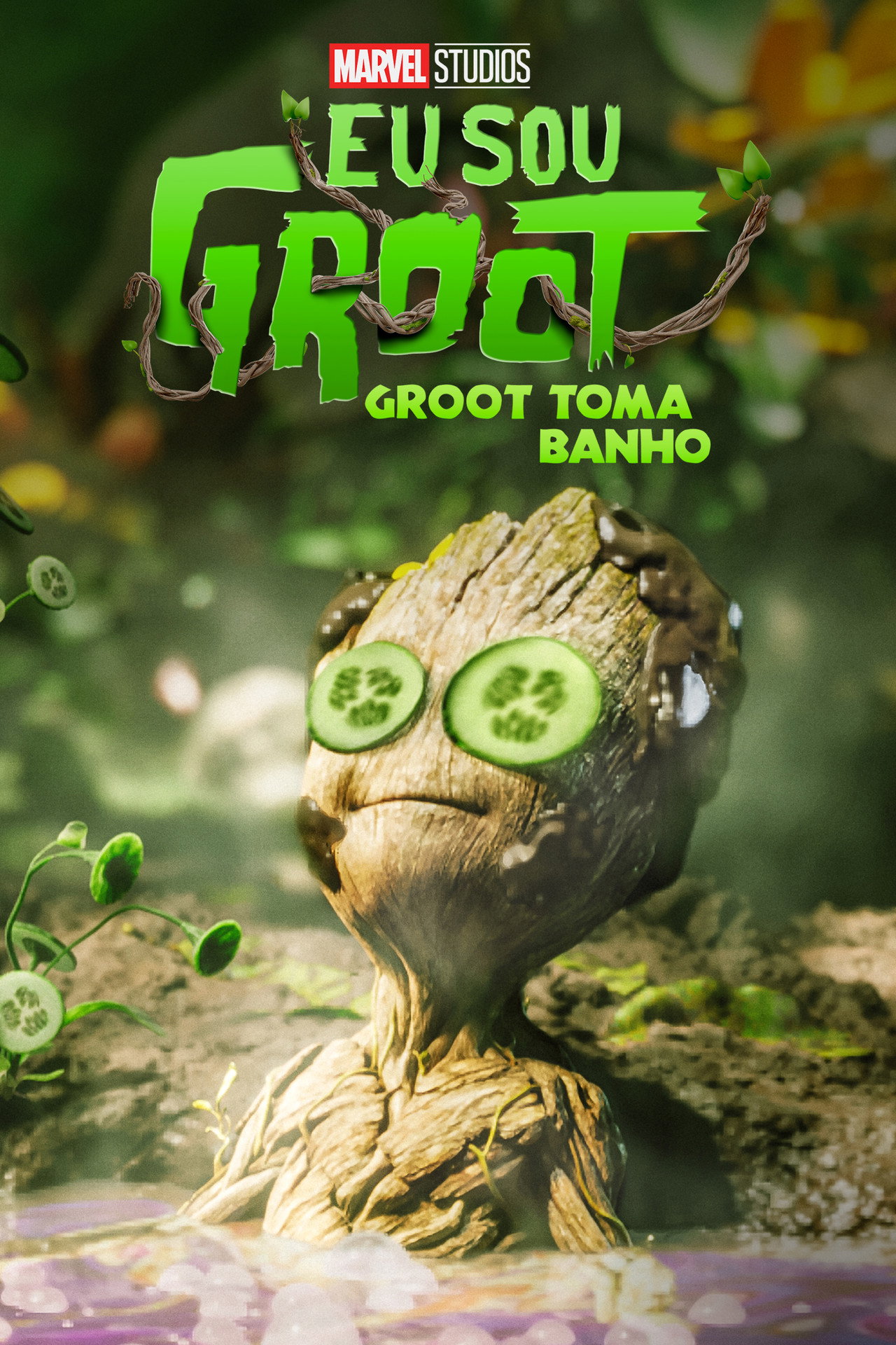 Pôster de Groot Toma Banho