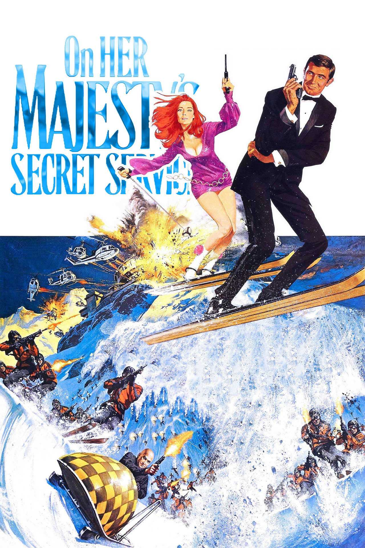 Pôster de On Her Majesty's Secret Service
