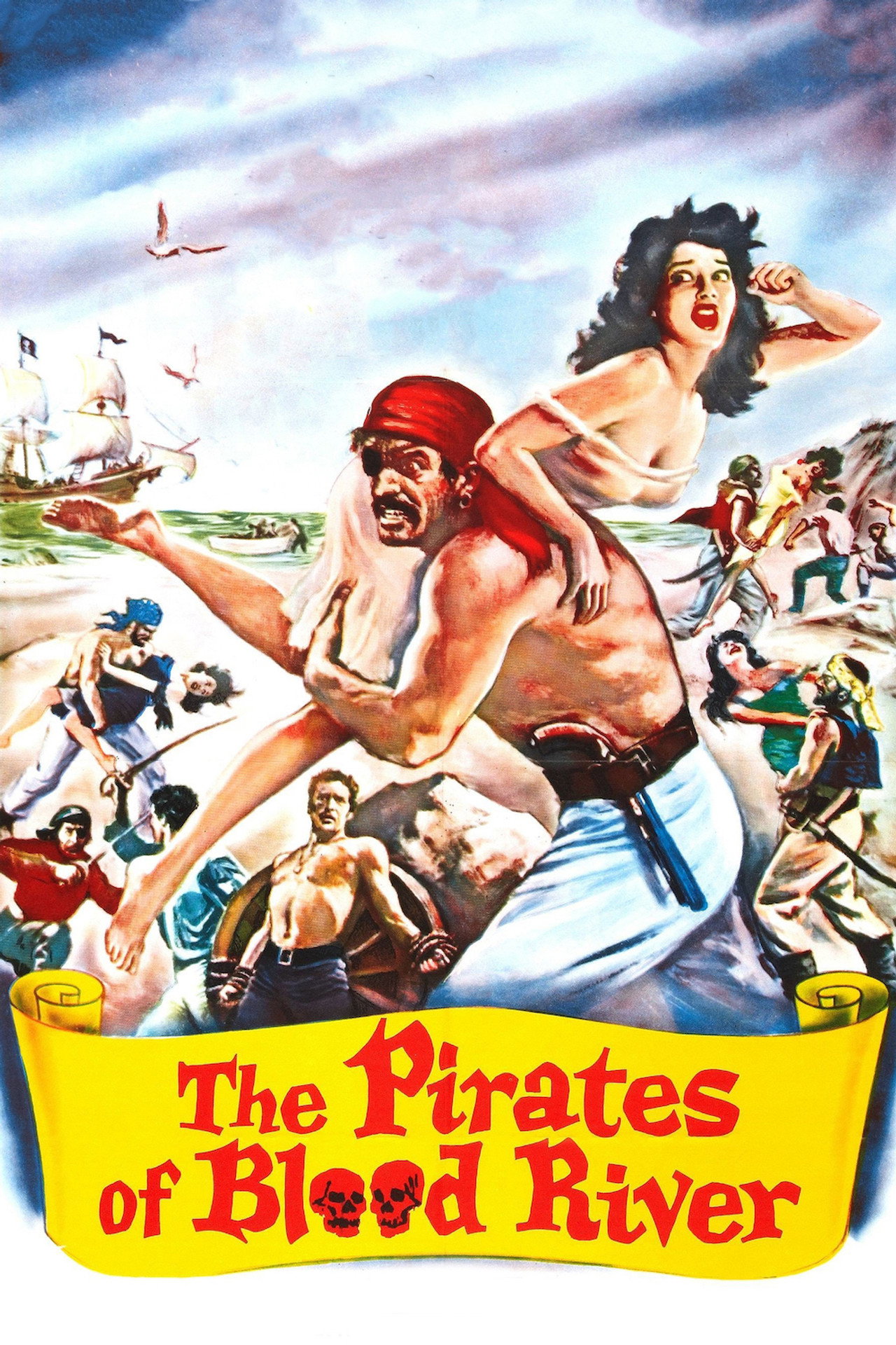Pôster de Piratas do Rio Sangrento