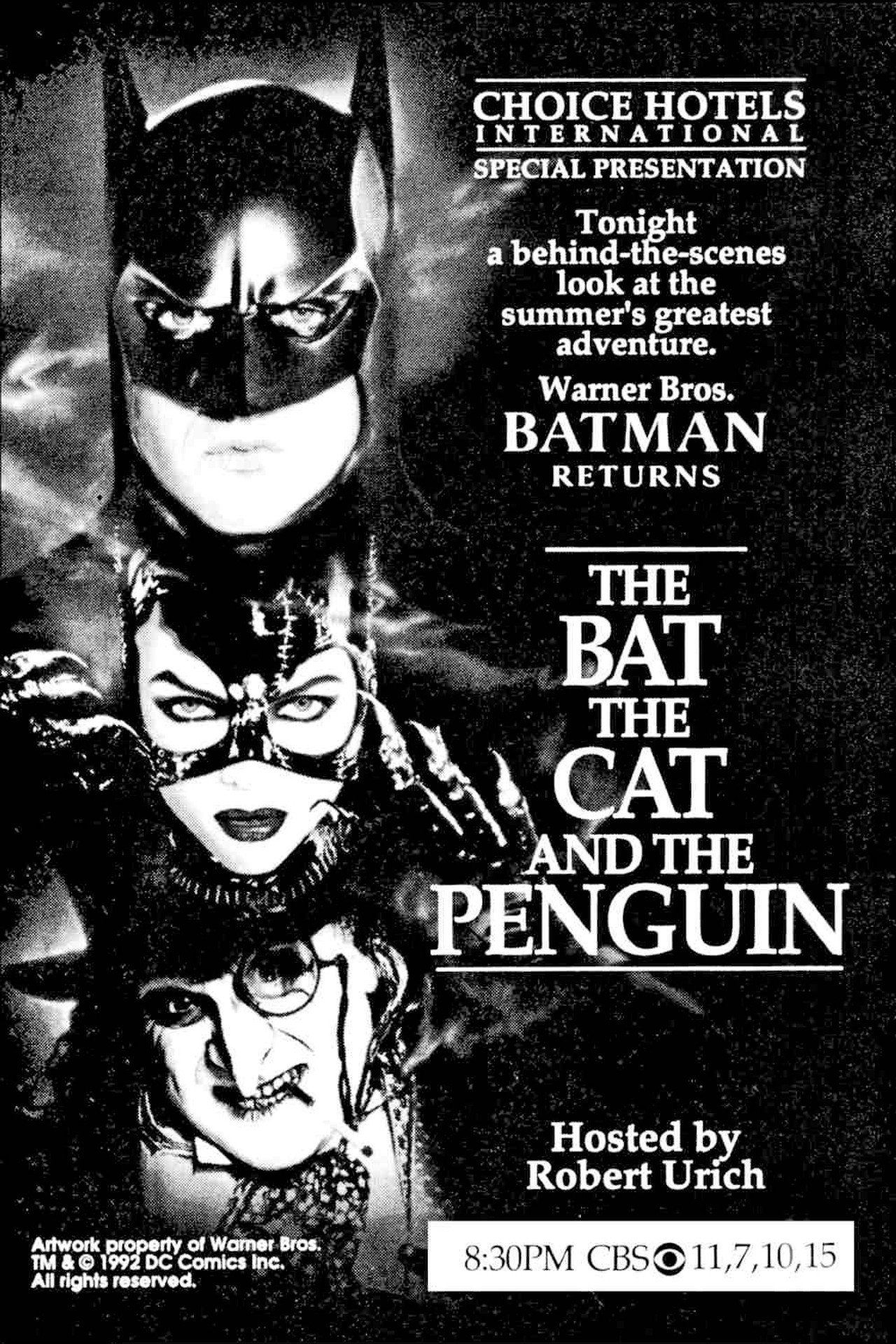 Pôster de Batman Returns: The Bat, the Cat, and the Penguin