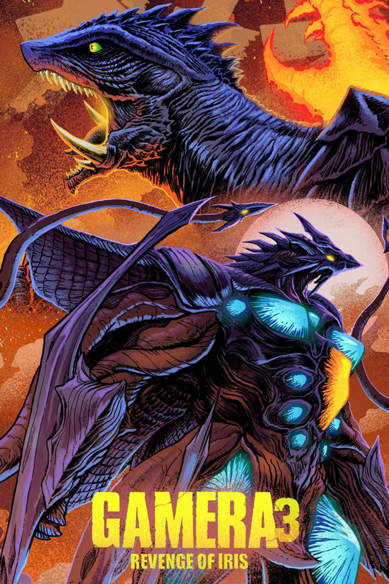 Pôster de Gamera 3: A Vingança de Iris