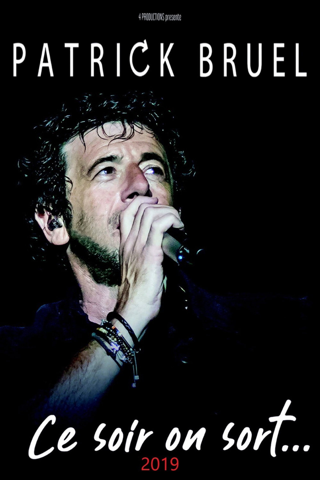 Pôster de Patrick Bruel, le concert événement