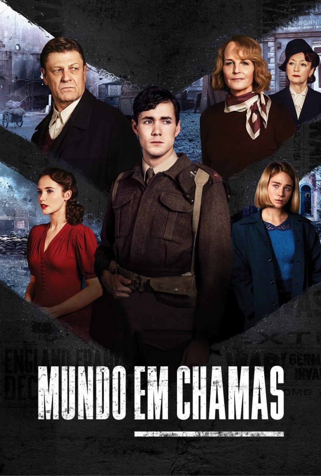 Pôster de Mundo em Chamas