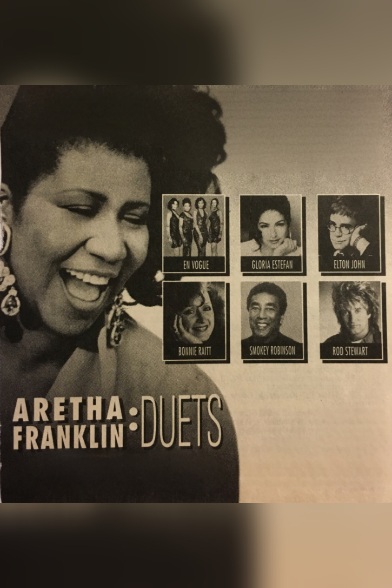 Pôster de Aretha Franklin: Duets