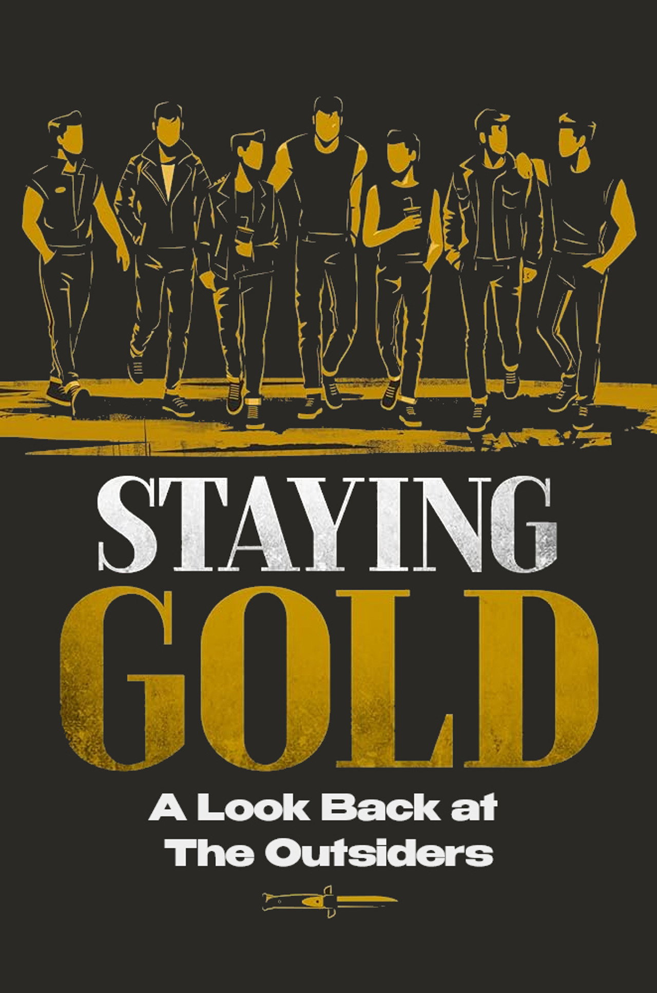 Pôster de Staying Gold: A Look Back at 'The Outsiders'