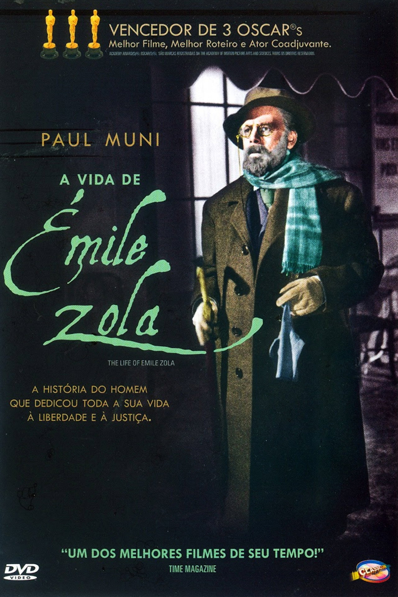 Pôster de A Vida de Emile Zola