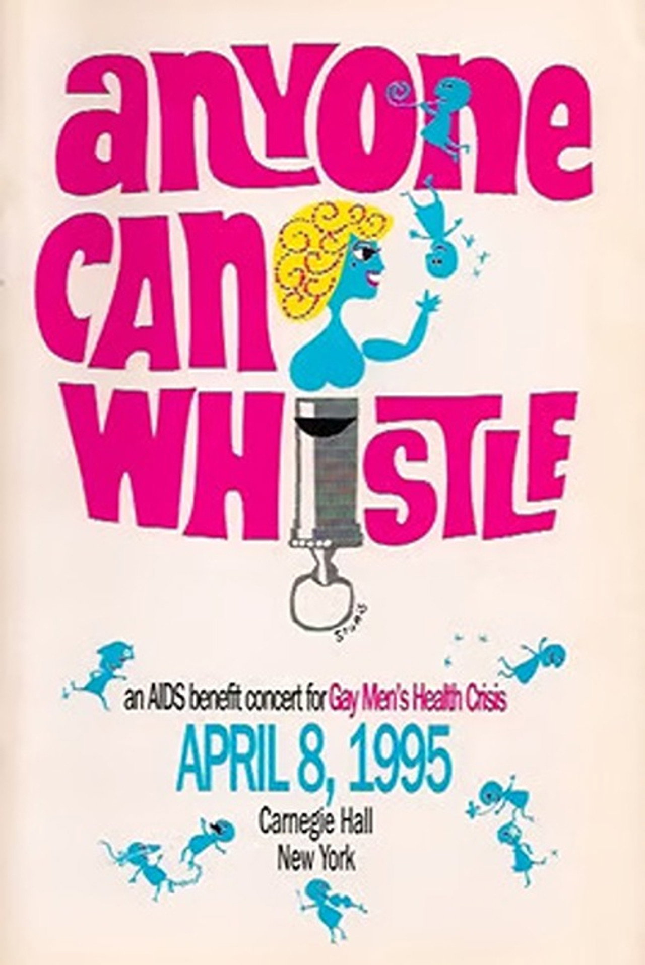 Pôster de Anyone Can Whistle: Live at Carnegie Hall