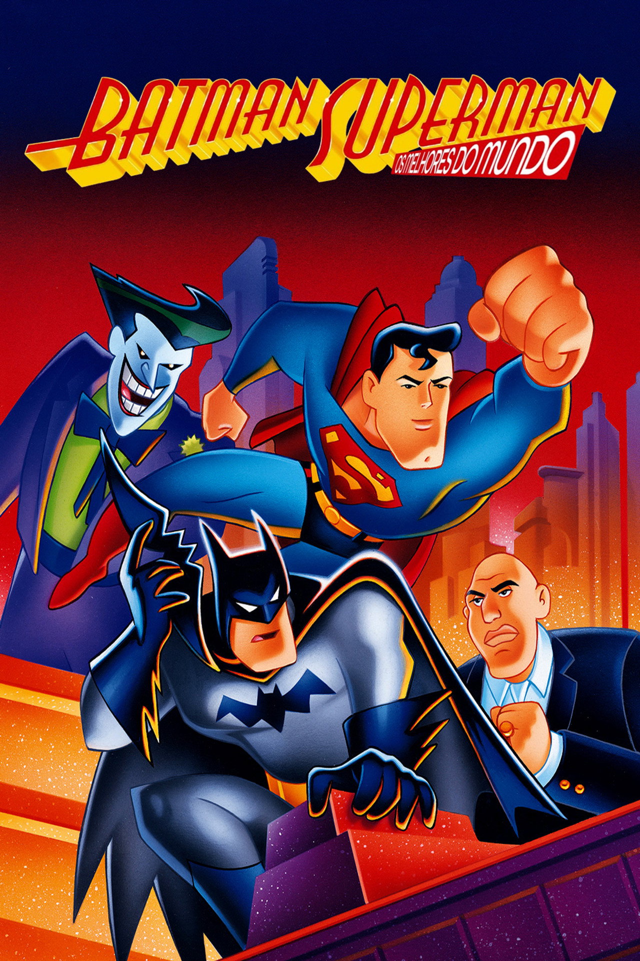 Pôster de Batman e Superman: Os Melhores do Mundo