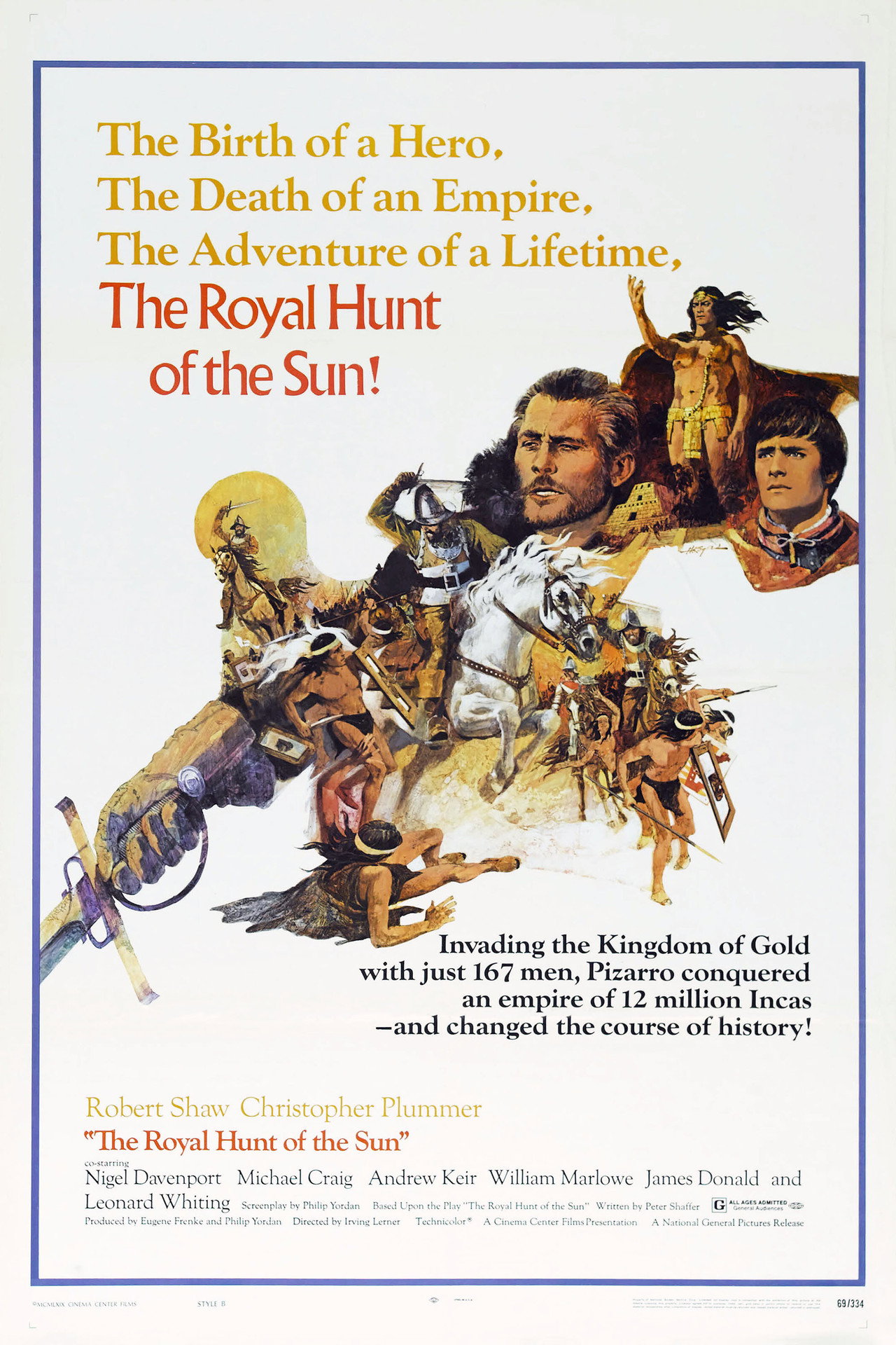 Pôster de The Royal Hunt of the Sun