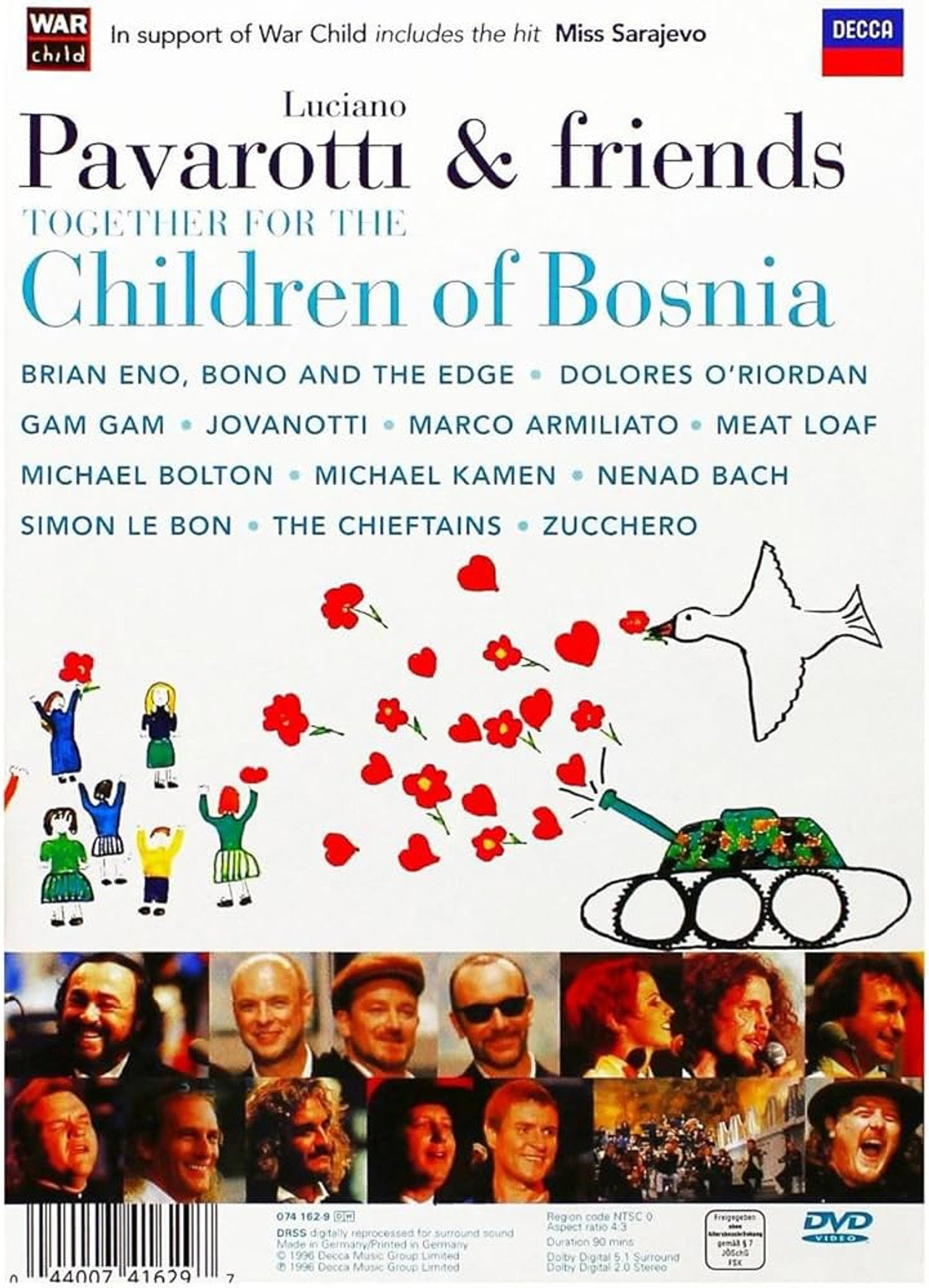 Pôster de Pavarotti & Friends 3 - Together for the Children of Bosnia