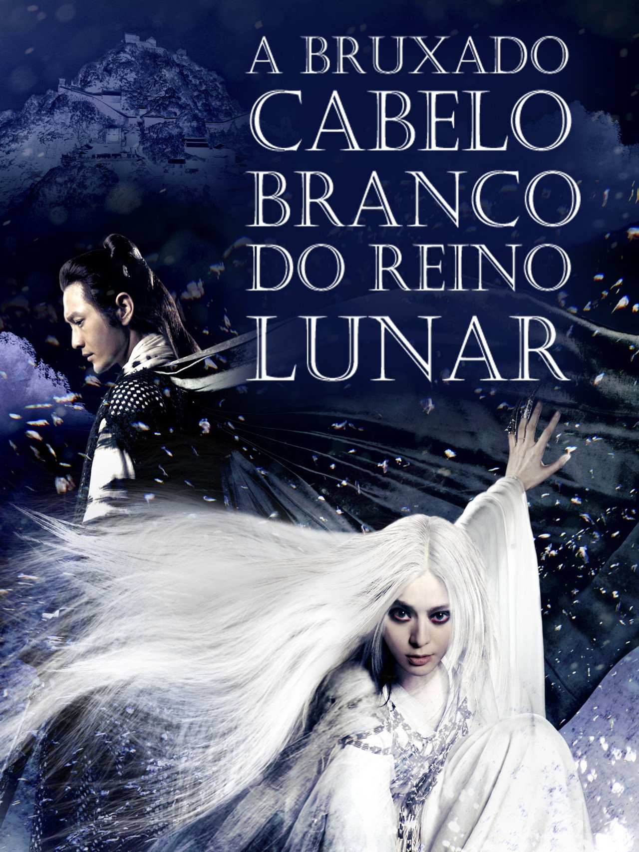 Pôster de A Bruxa do Cabelo Branco do Reino Lunar