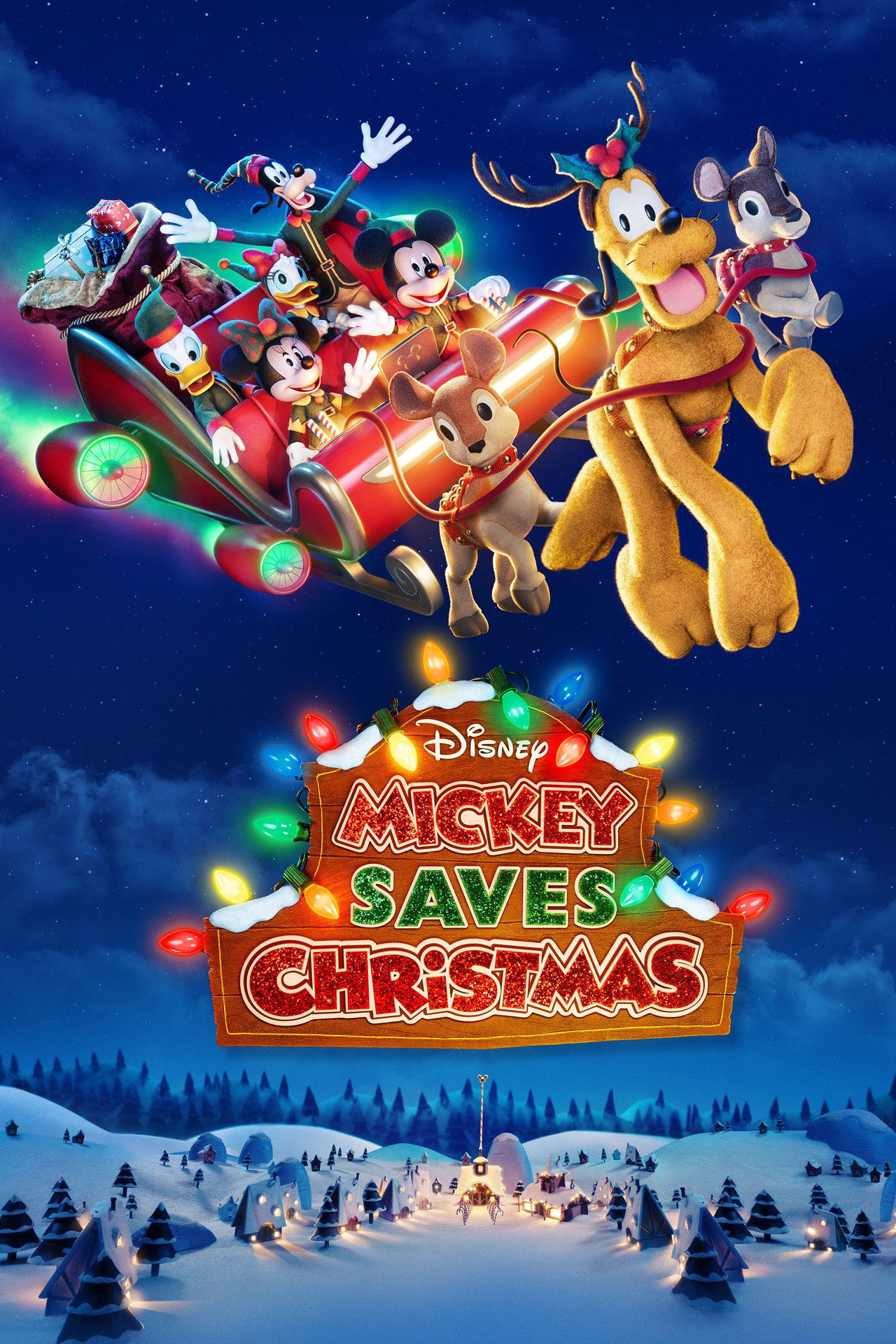 Pôster de Mickey Saves Christmas