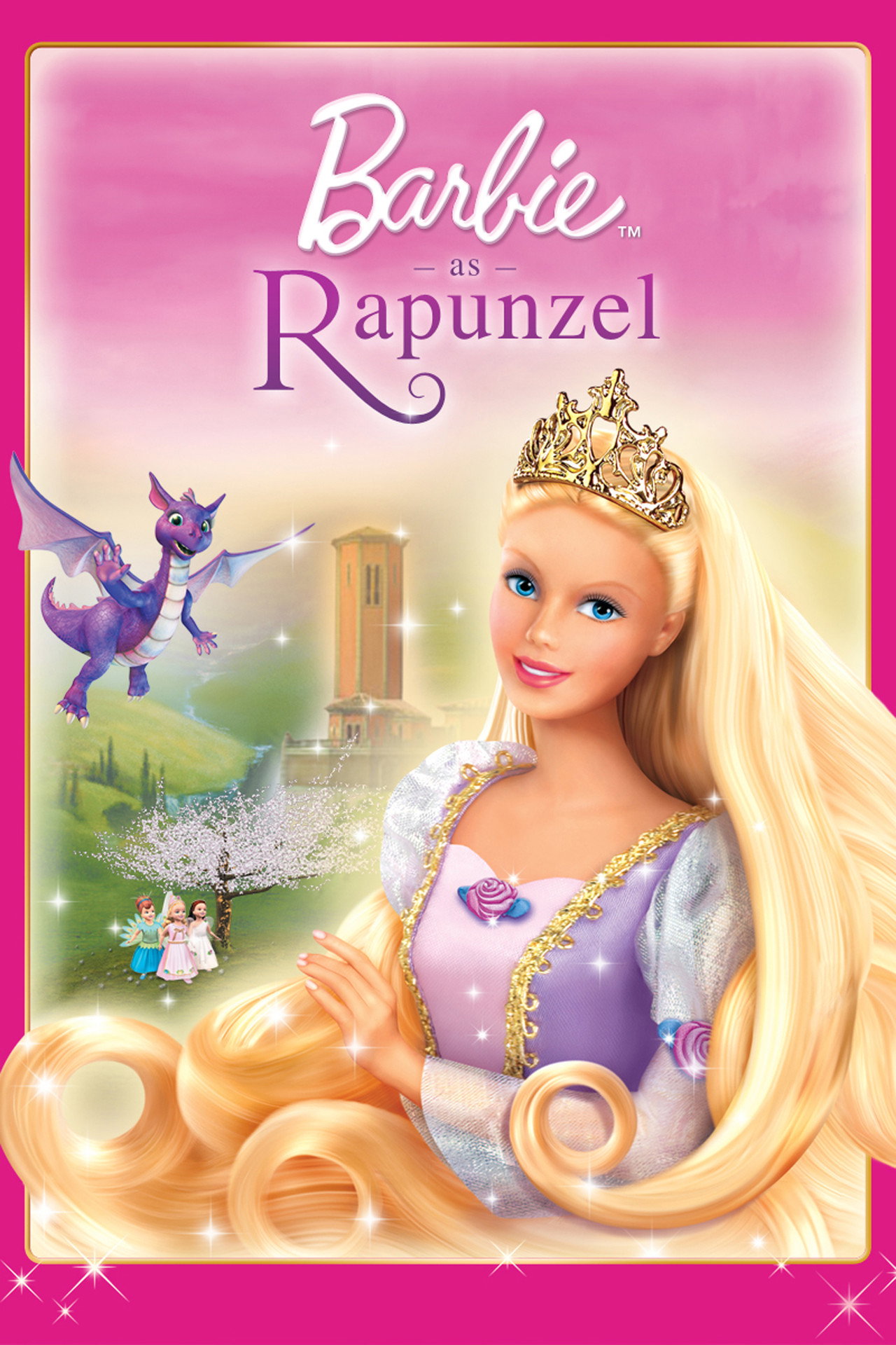Pôster de Barbie as Rapunzel