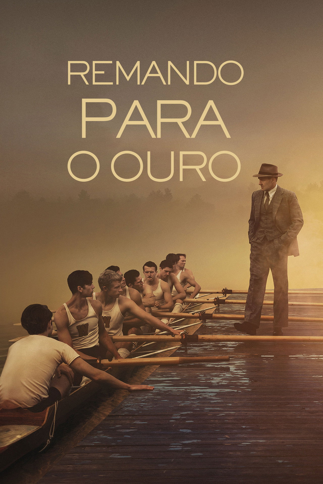 Pôster de Remando para o Ouro