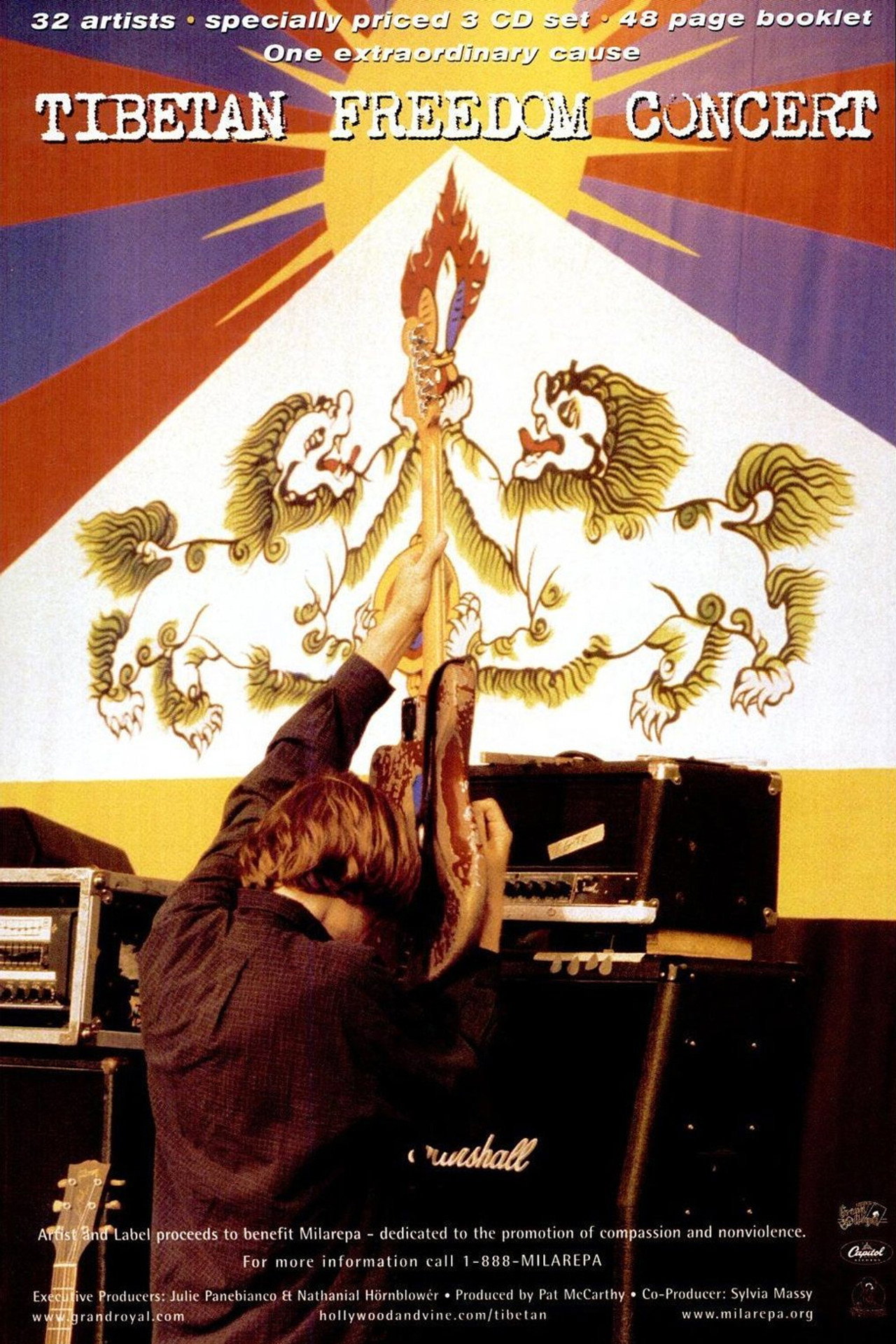 Pôster de Sonic Youth: Tibetan Freedom Concert 1996