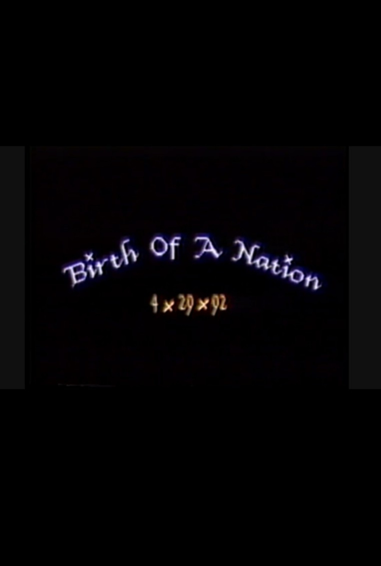 Pôster de Birth of a Nation: 4.29.92