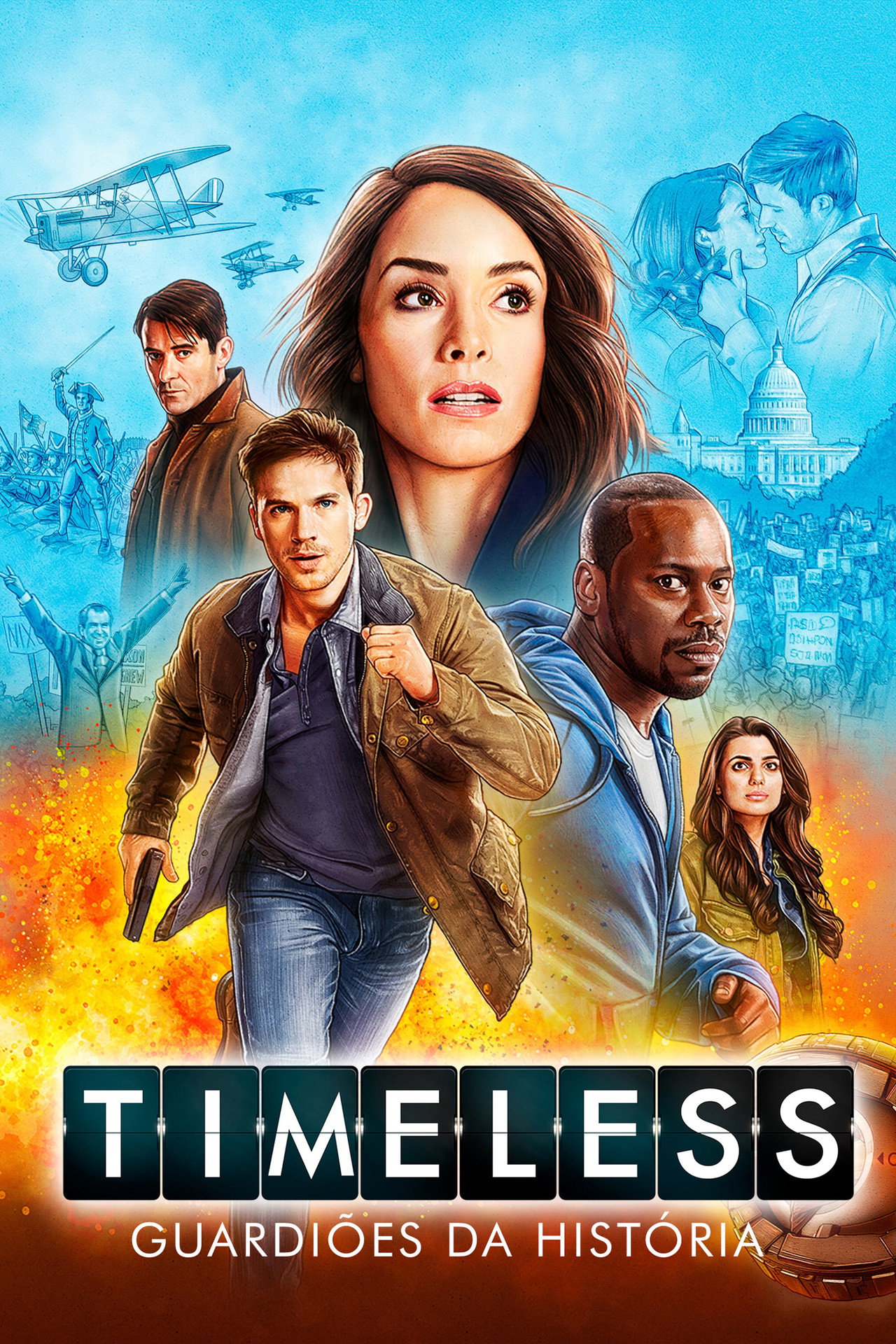Pôster de Timeless: Guardiões da História