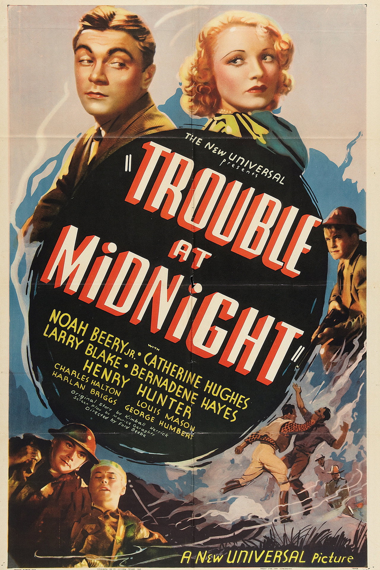 Pôster de Trouble at Midnight