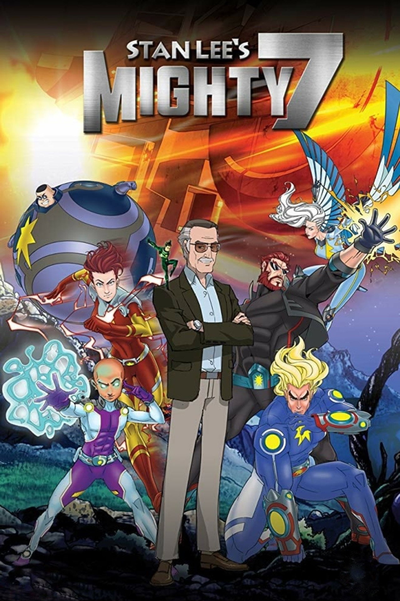 Pôster de Stan Lee's Mighty 7