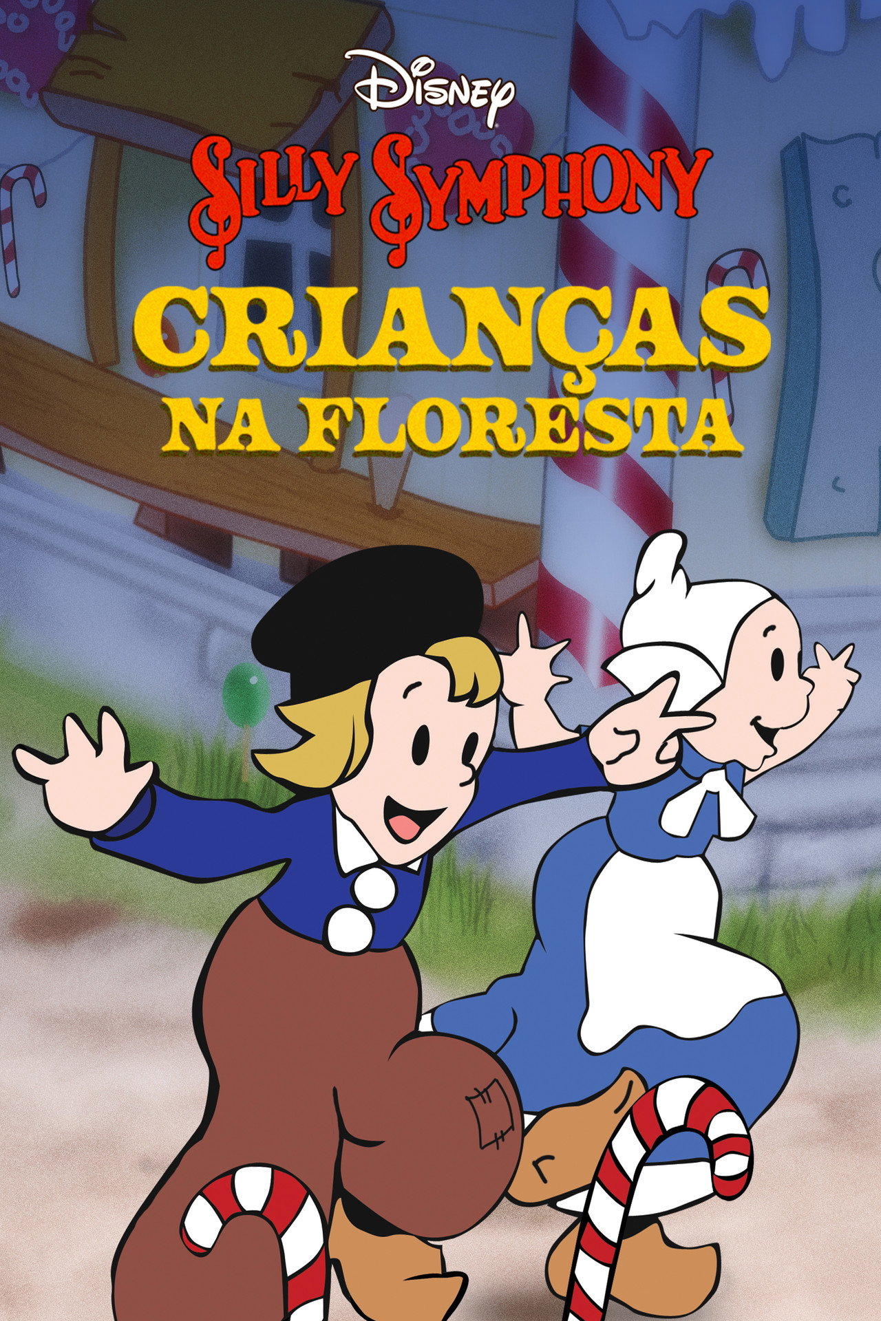 Pôster de Crianças na Floresta