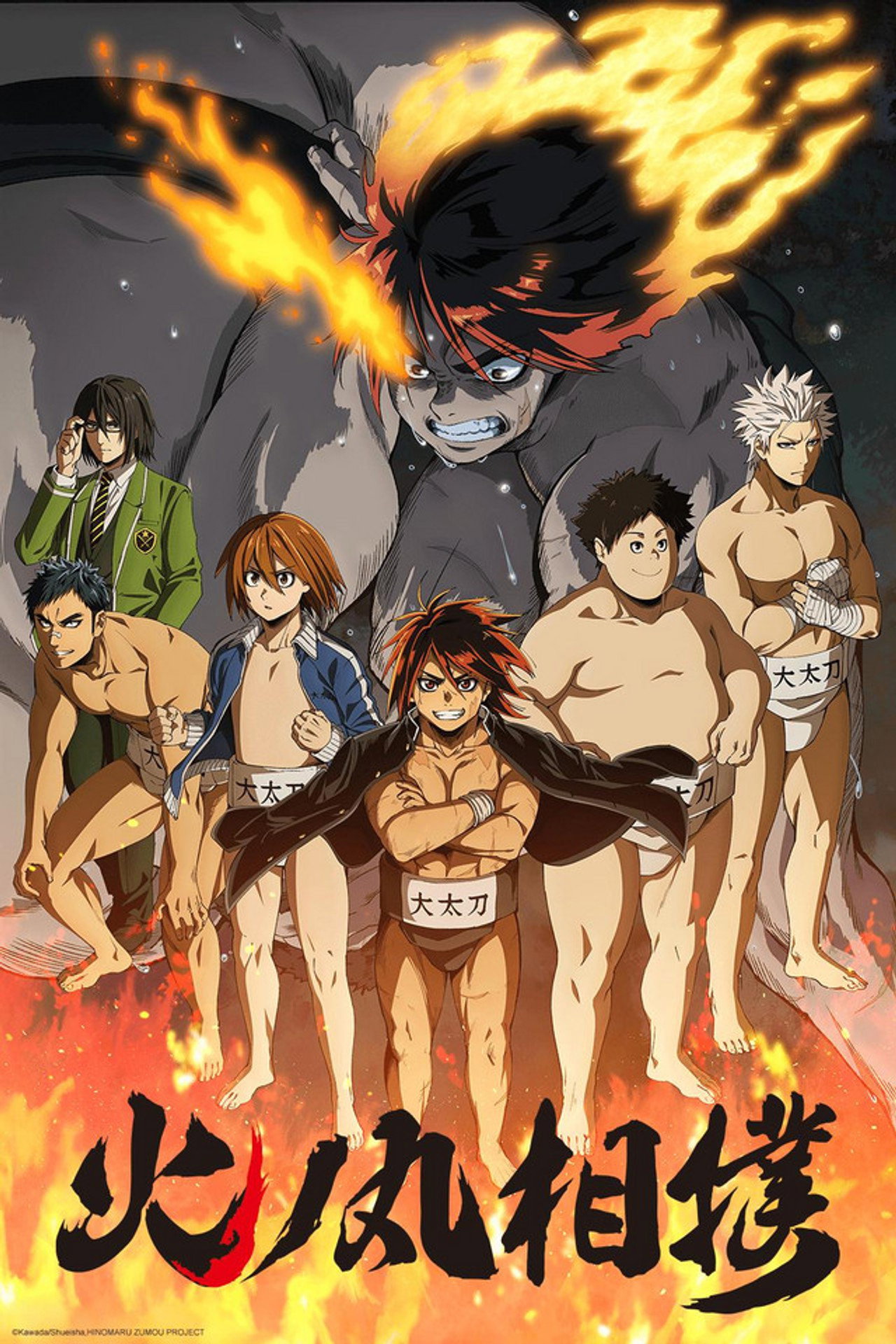 Pôster de Hinomaru Sumo