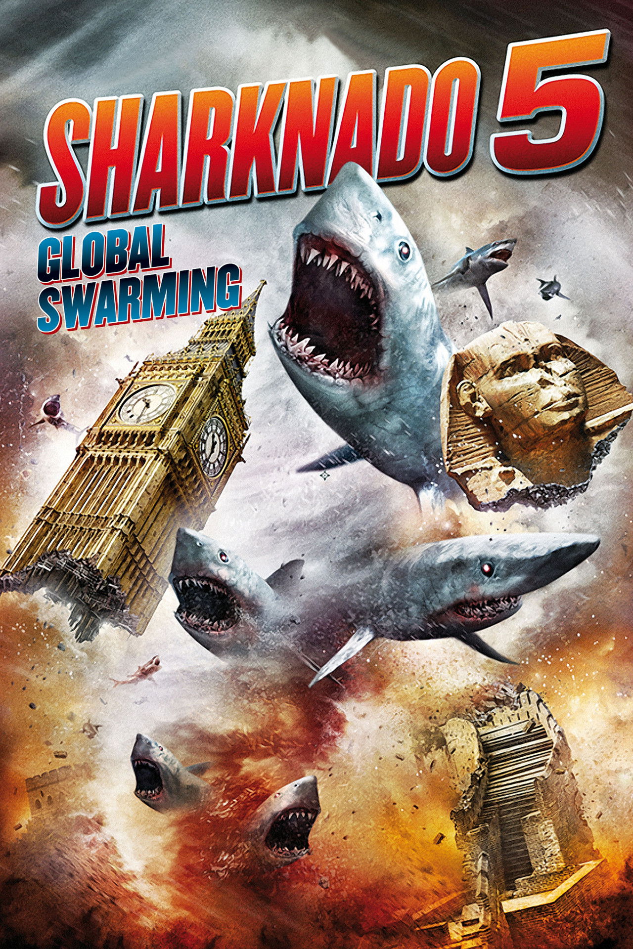 Pôster de Sharknado 5: Global Swarming