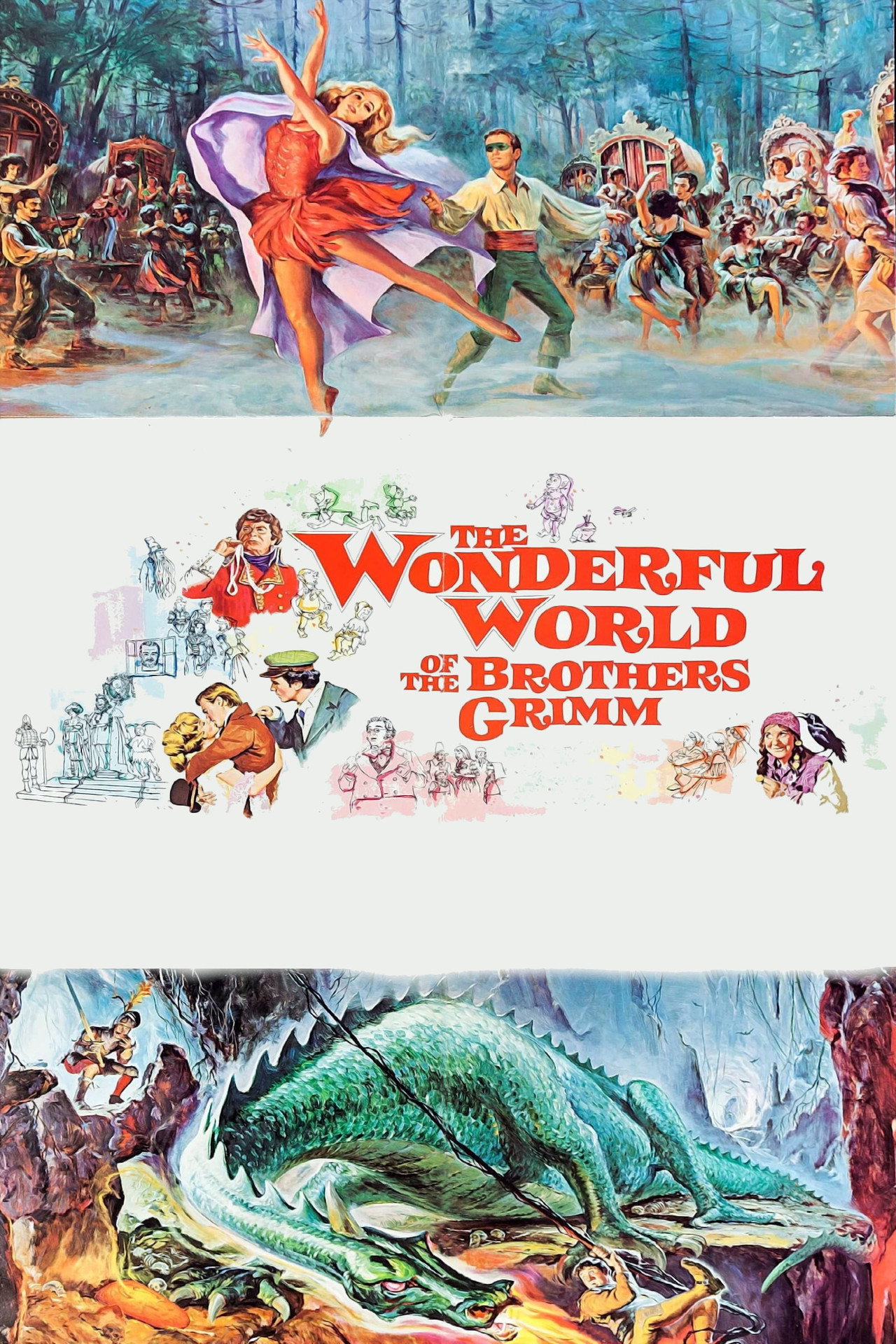 Pôster de The Wonderful World of the Brothers Grimm