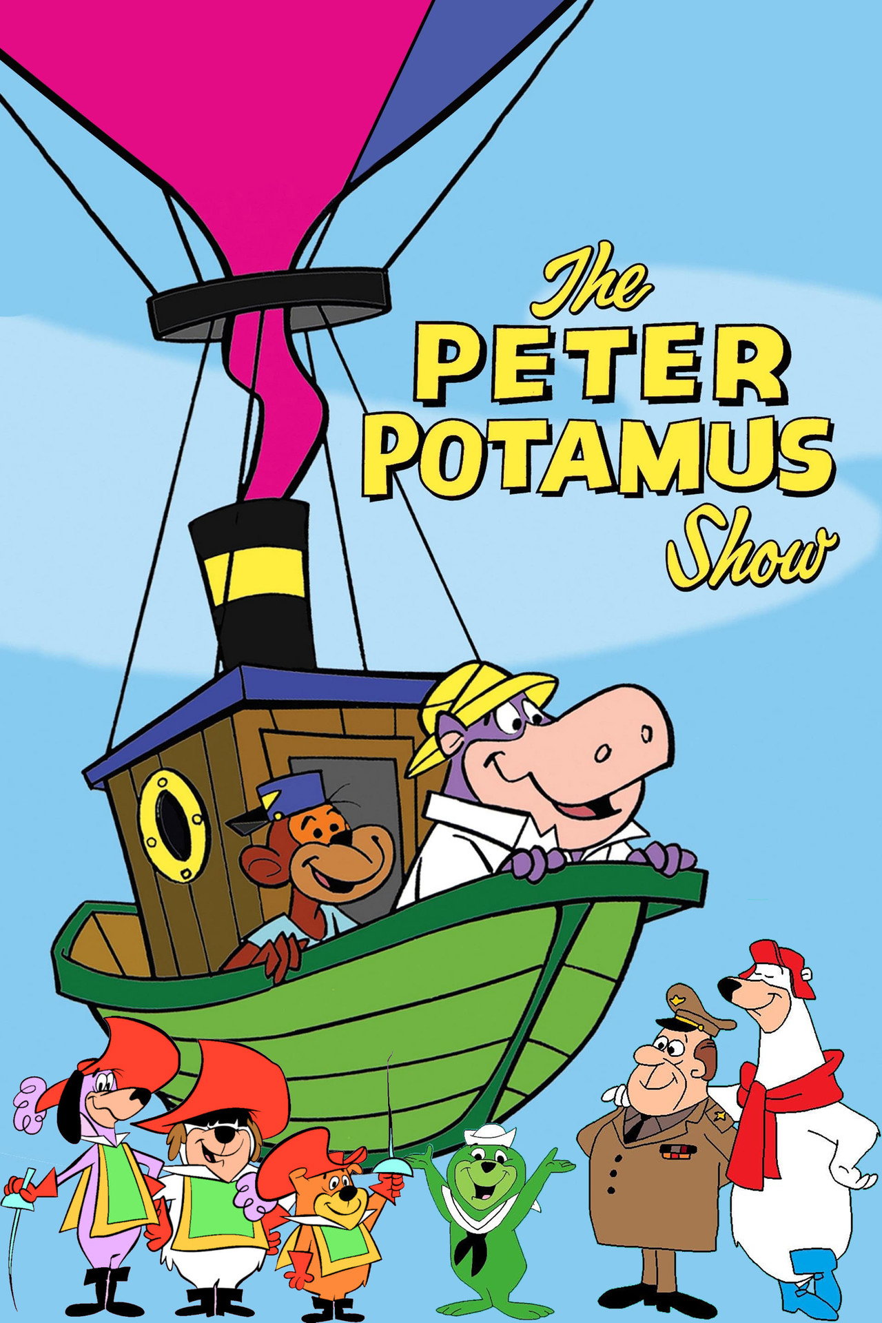 Pôster de Peter Potamus e Tico Mico