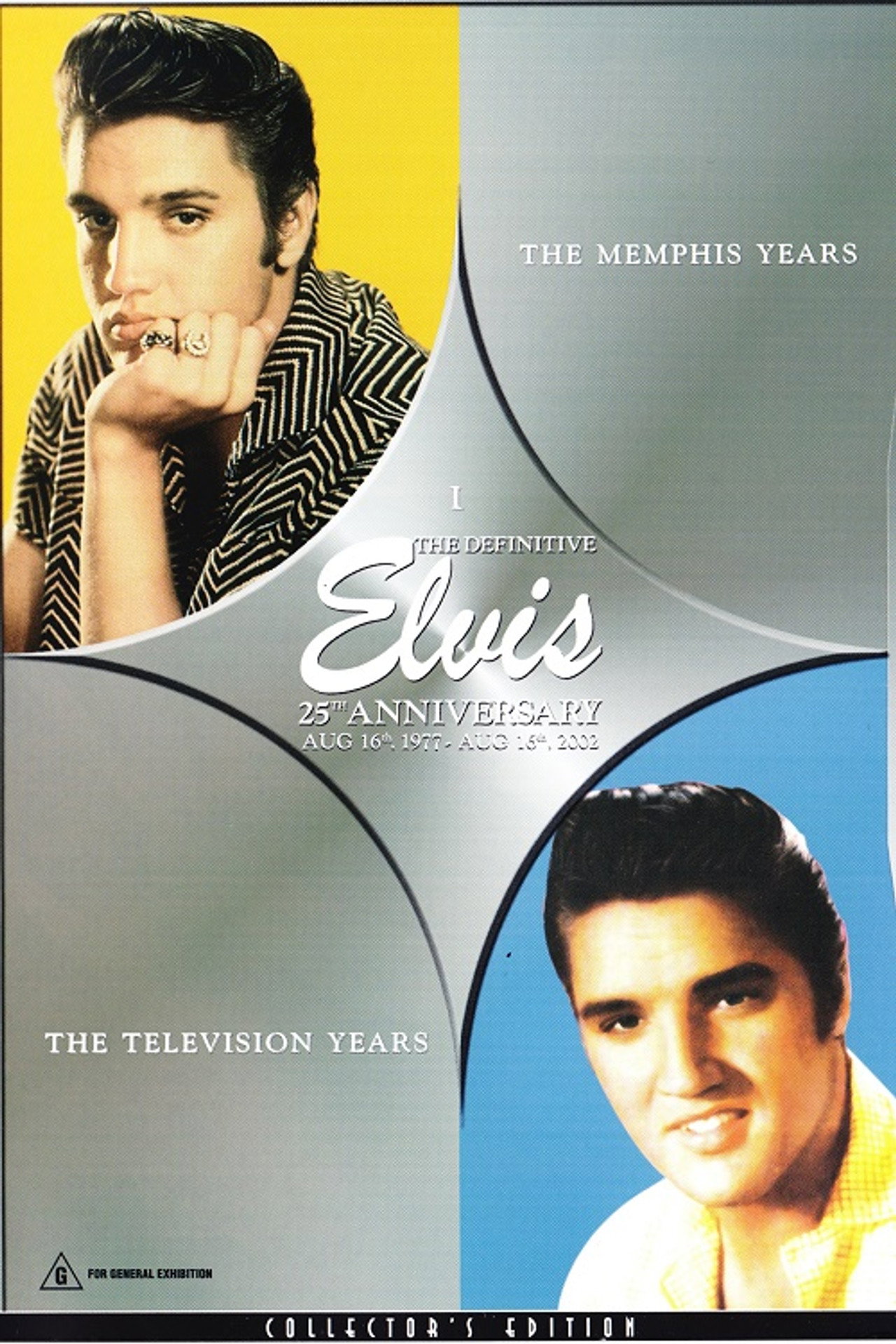 Pôster de The Definitive Elvis 25th Anniversary: Vol. 1 The Memphis Years & The Television Years