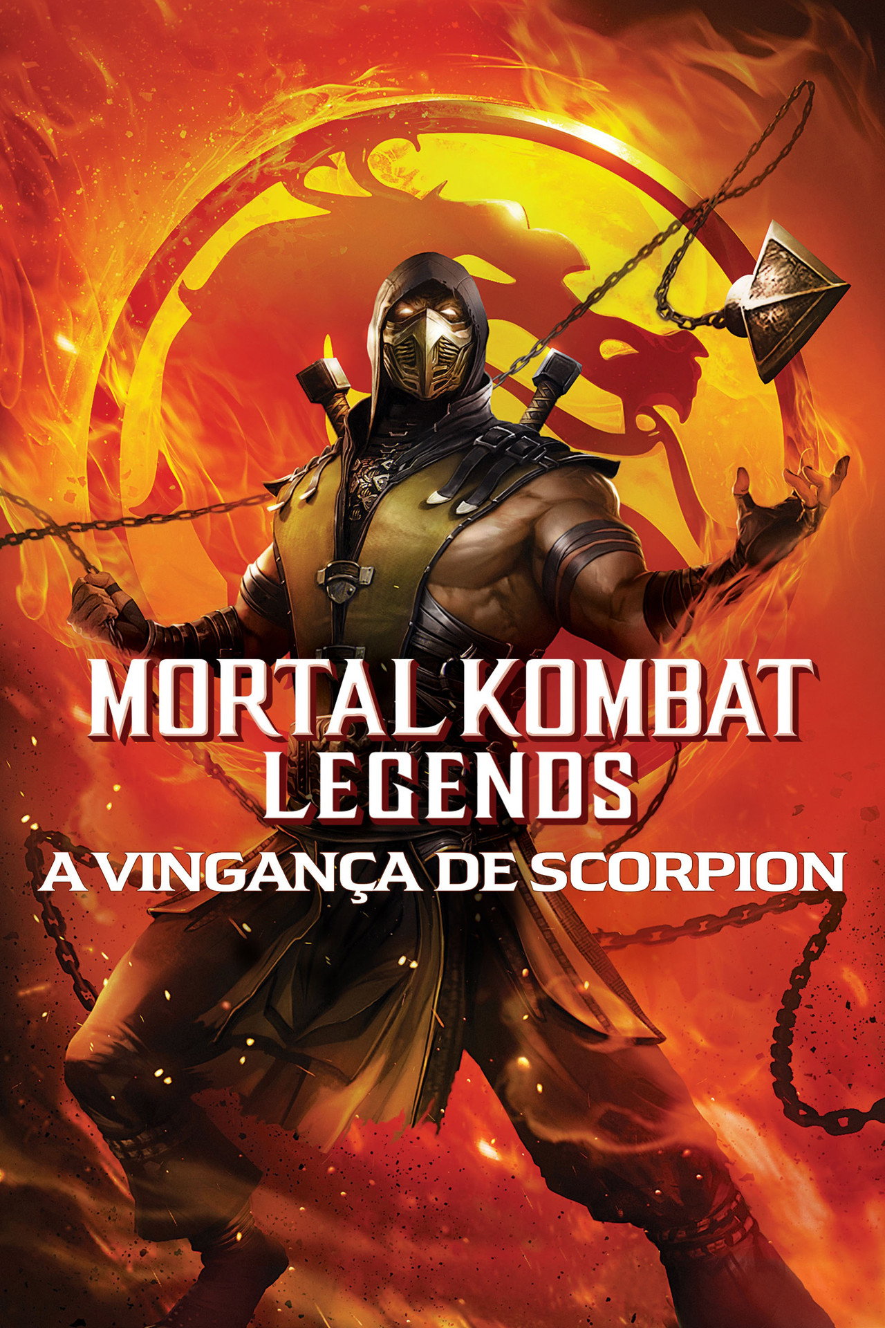 Pôster de Mortal Kombat Legends: A Vingança de Scorpion