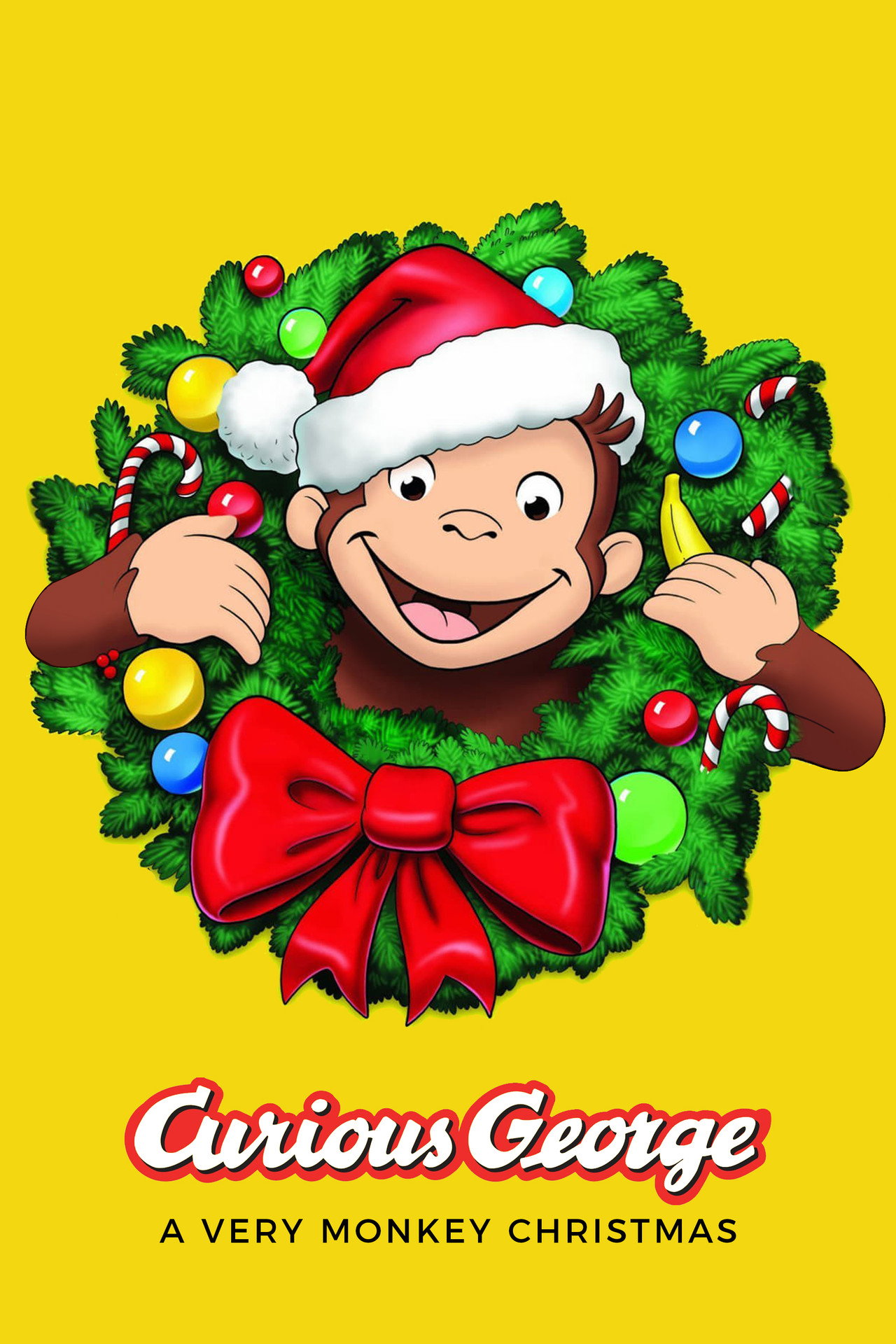 Pôster de Curious George: A Very Monkey Christmas