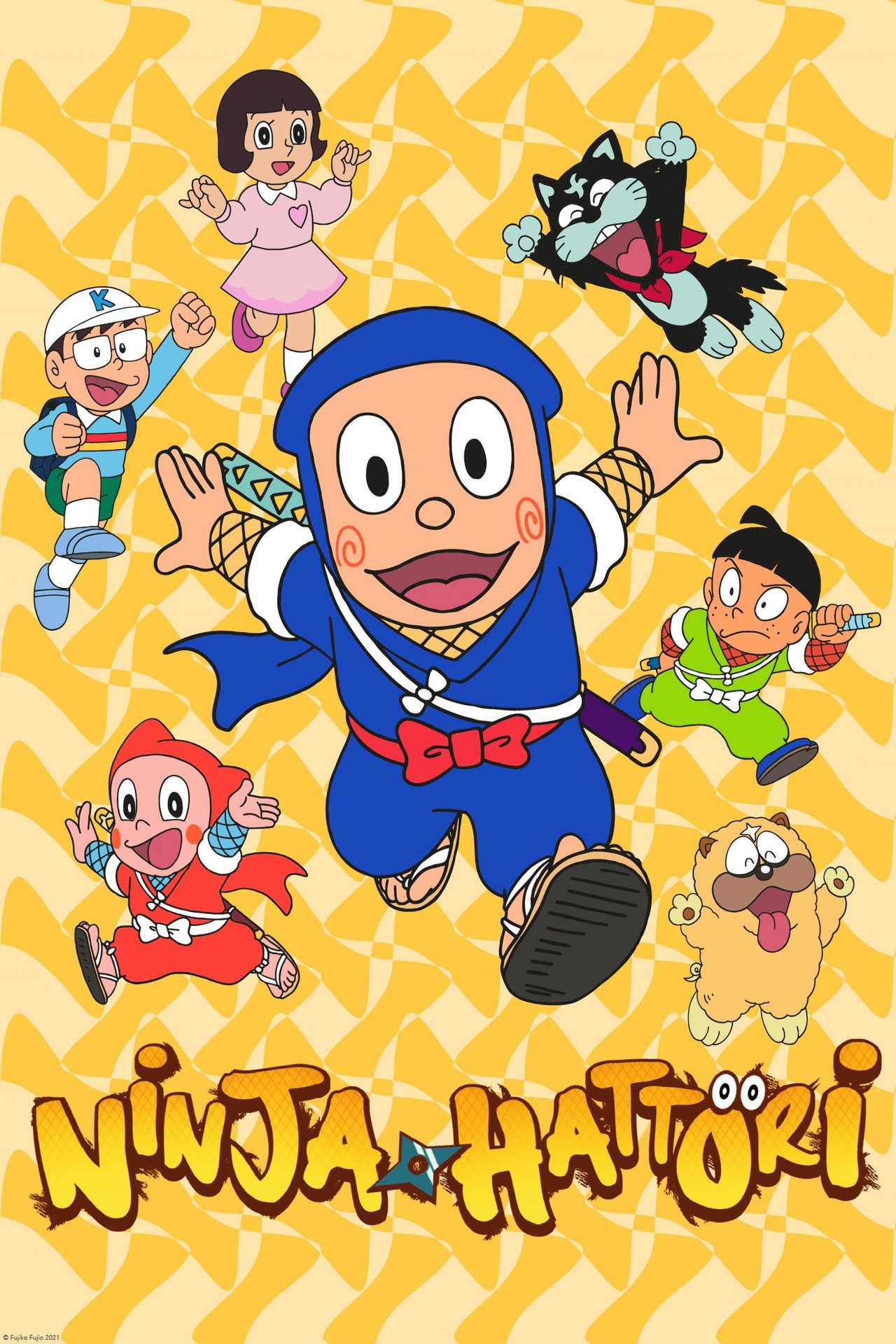 Pôster de Ninja Hattori-kun