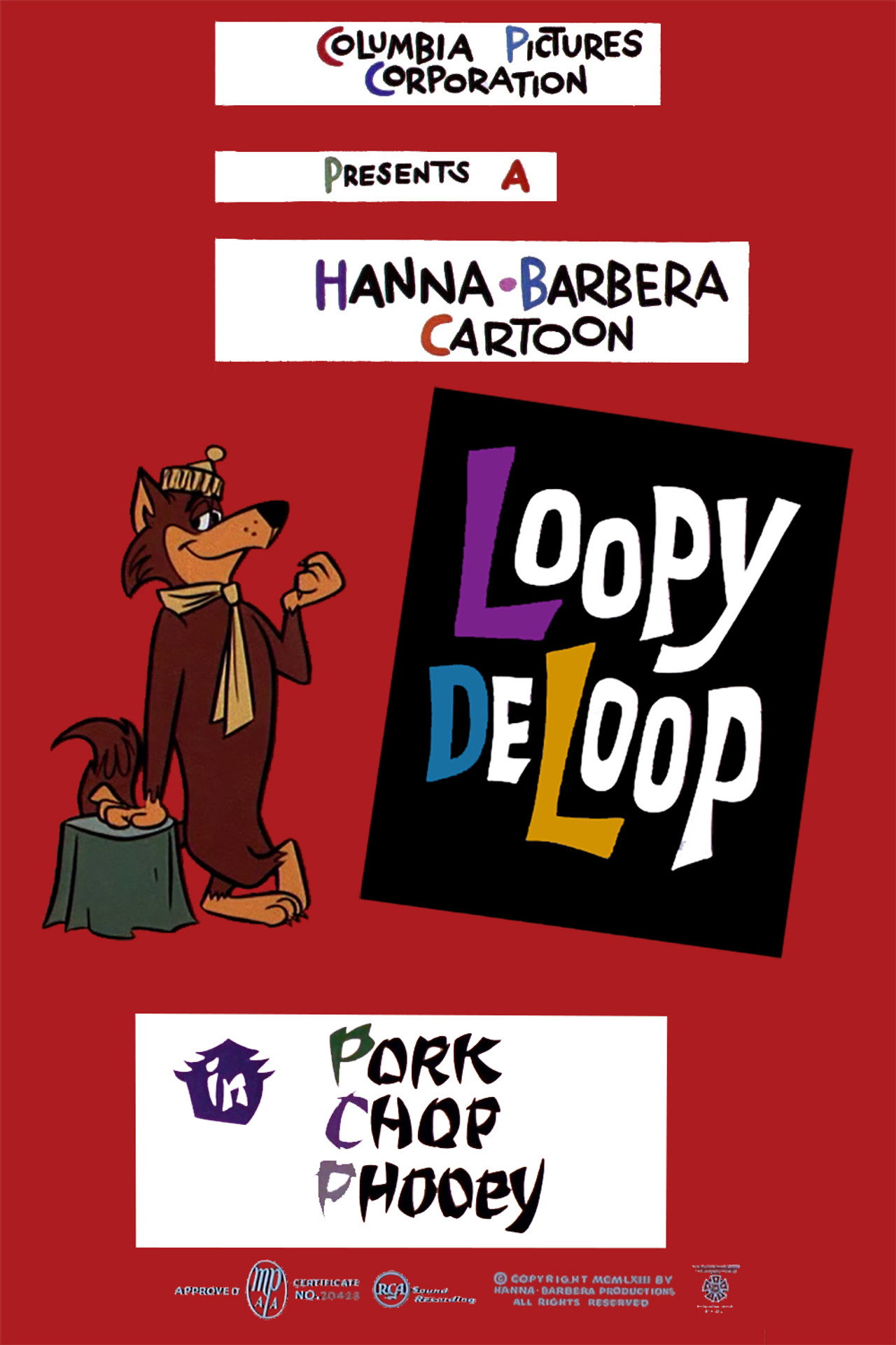 Pôster de Pork Chop Phooey