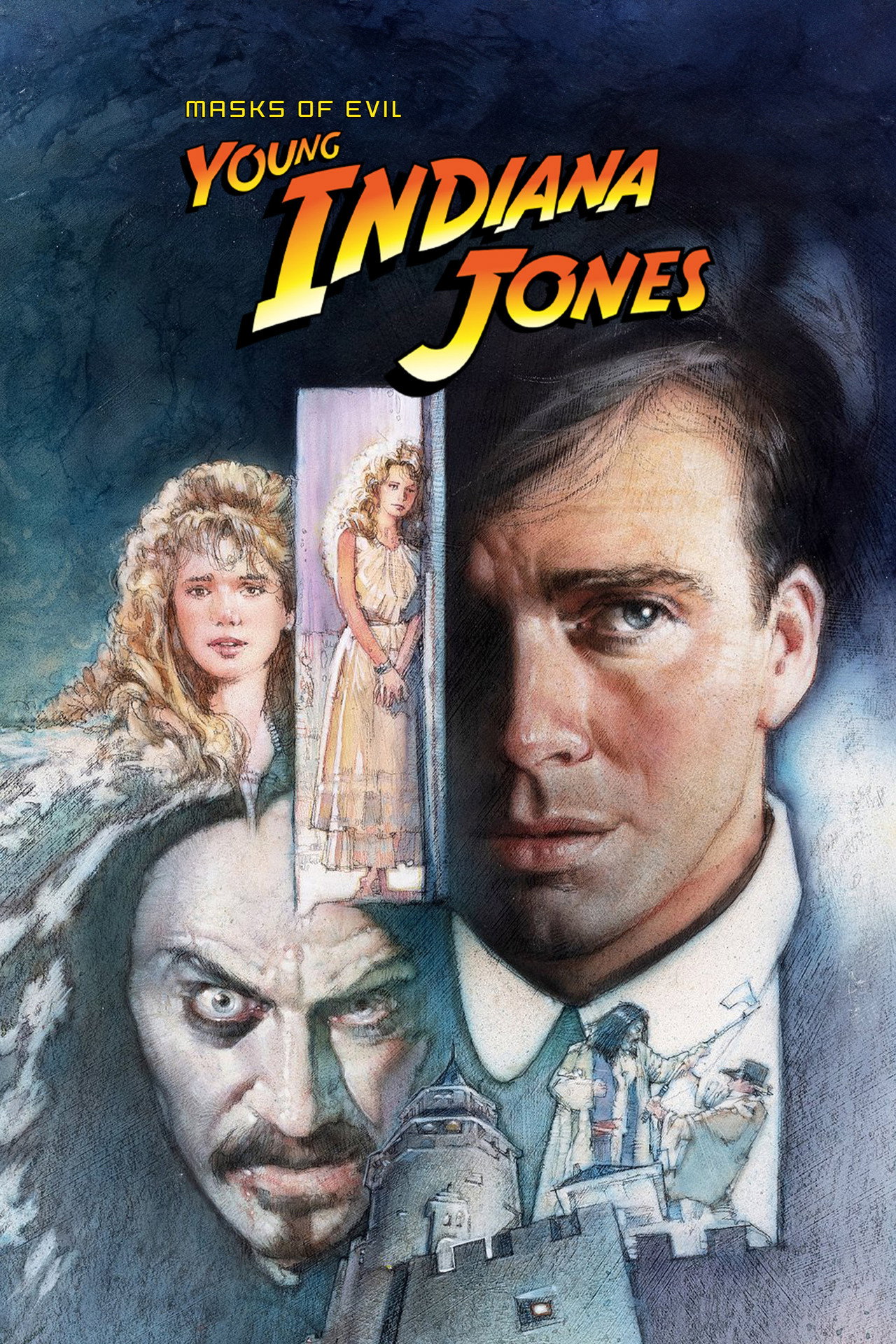 Pôster de The Adventures of Young Indiana Jones: Masks of Evil