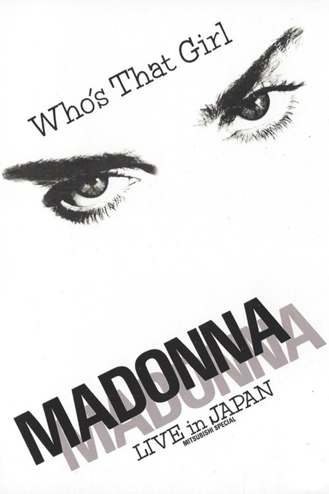 Pôster de Madonna: Who's That Girl - Live in Japan