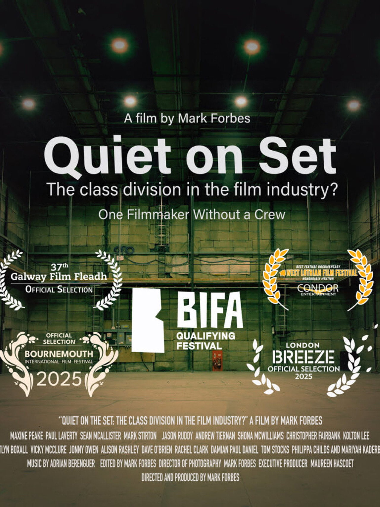 Pôster de Quiet on Set: The Class Division in the Film Industry?