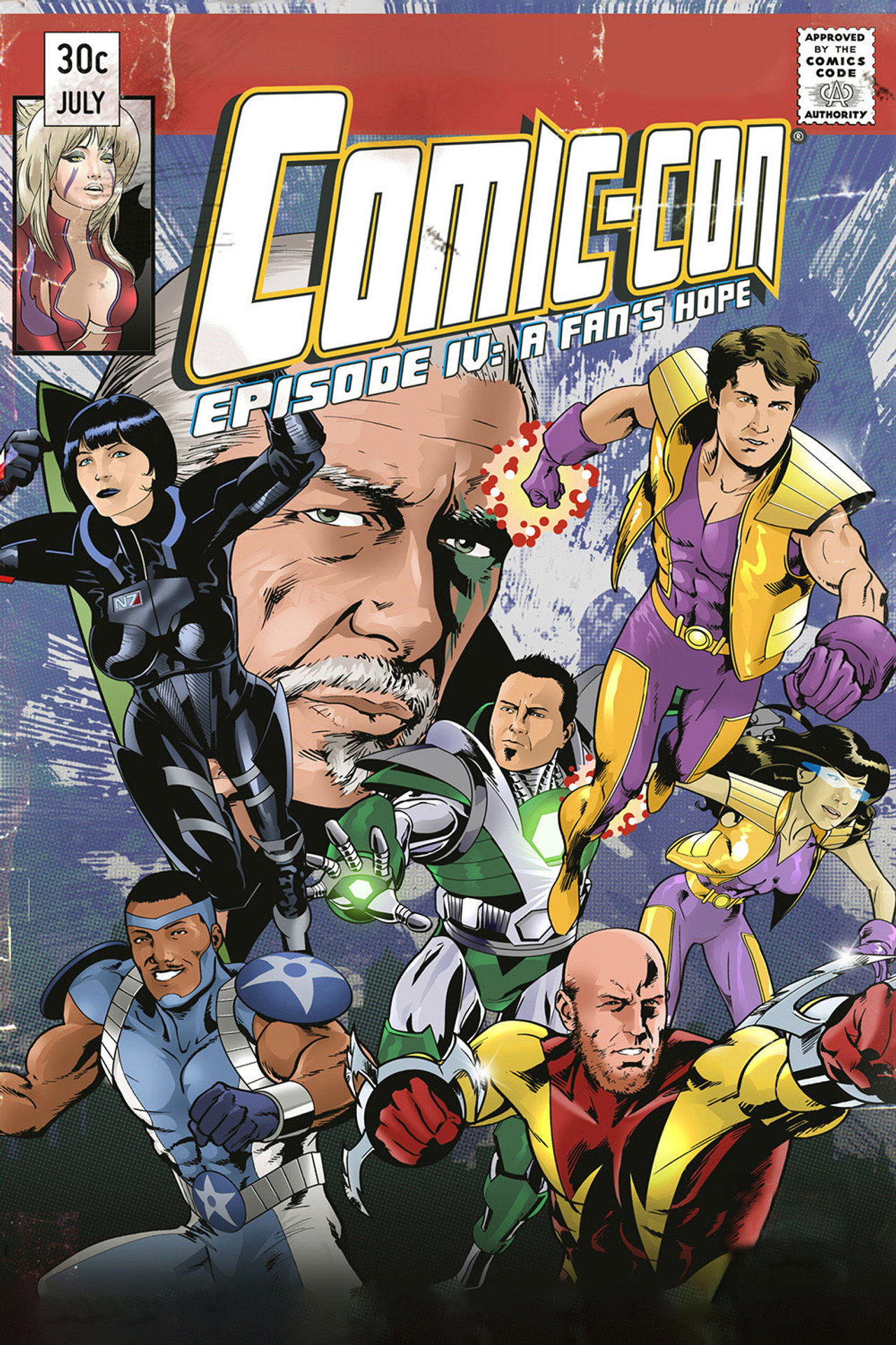 Pôster de Comic-con Episódio IV: Esperança dos Fãs