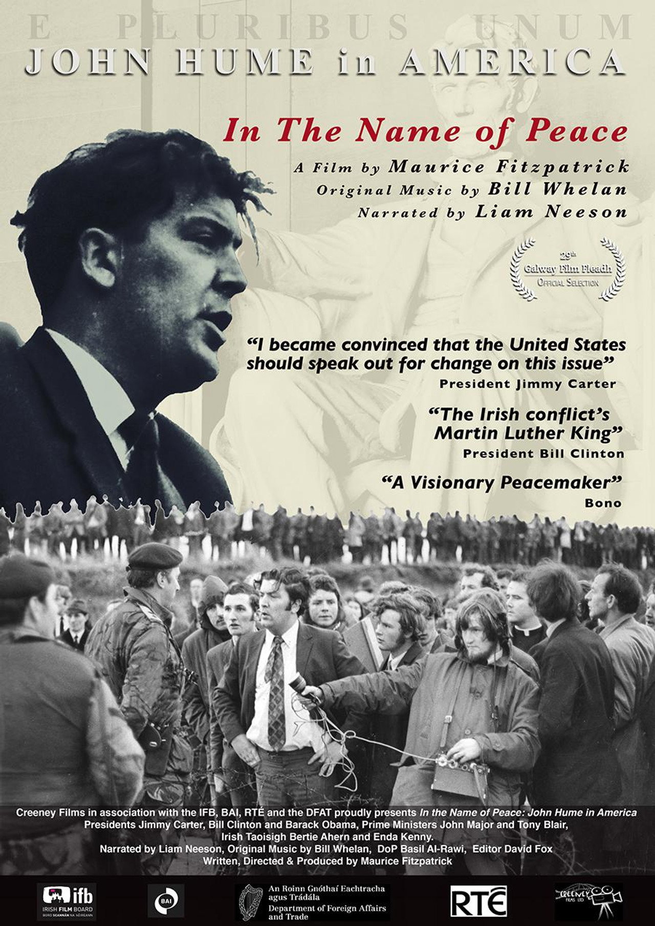 Pôster de In the Name of Peace: John Hume in America