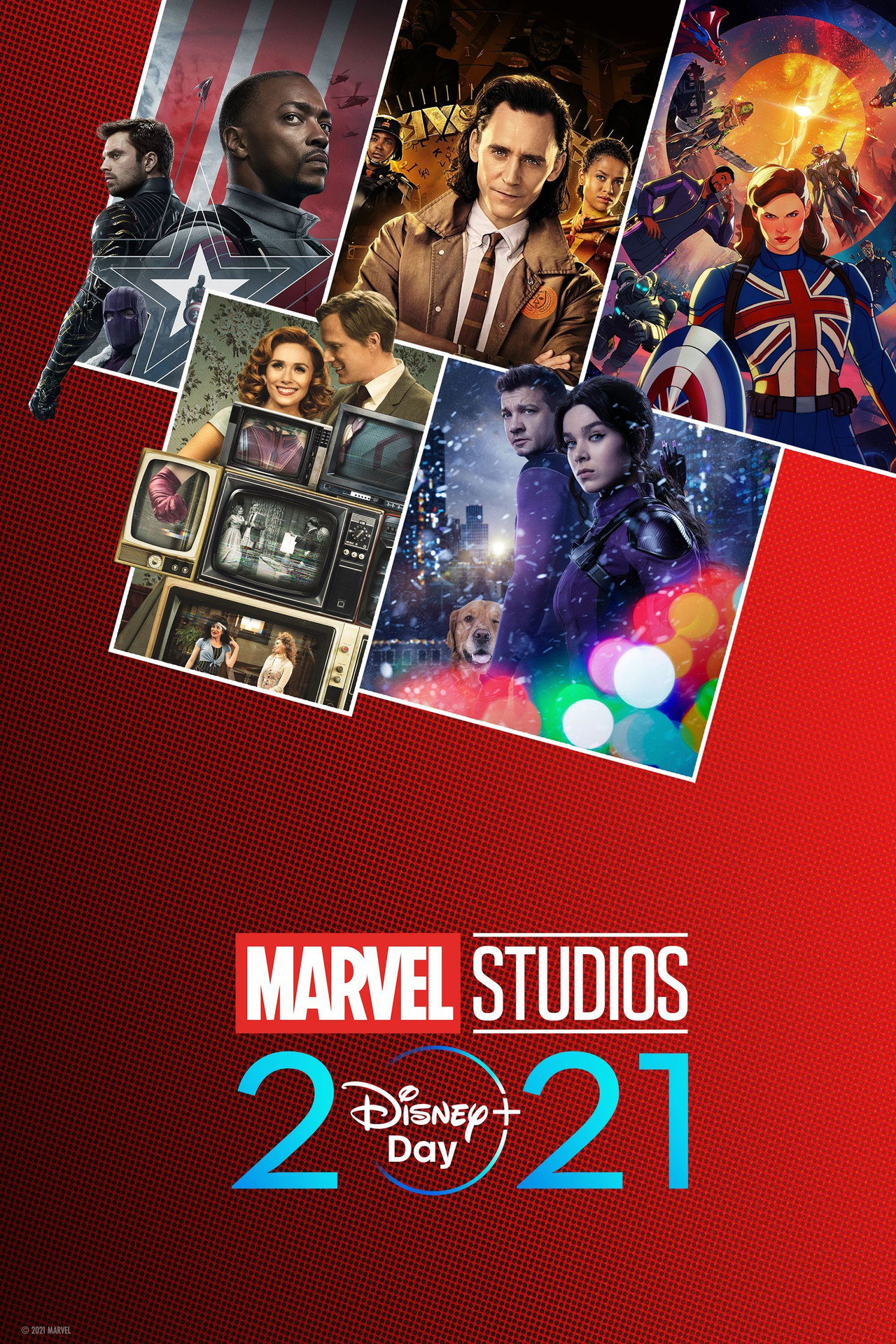 Pôster de Marvel Studios' 2021 Disney+ Day Special