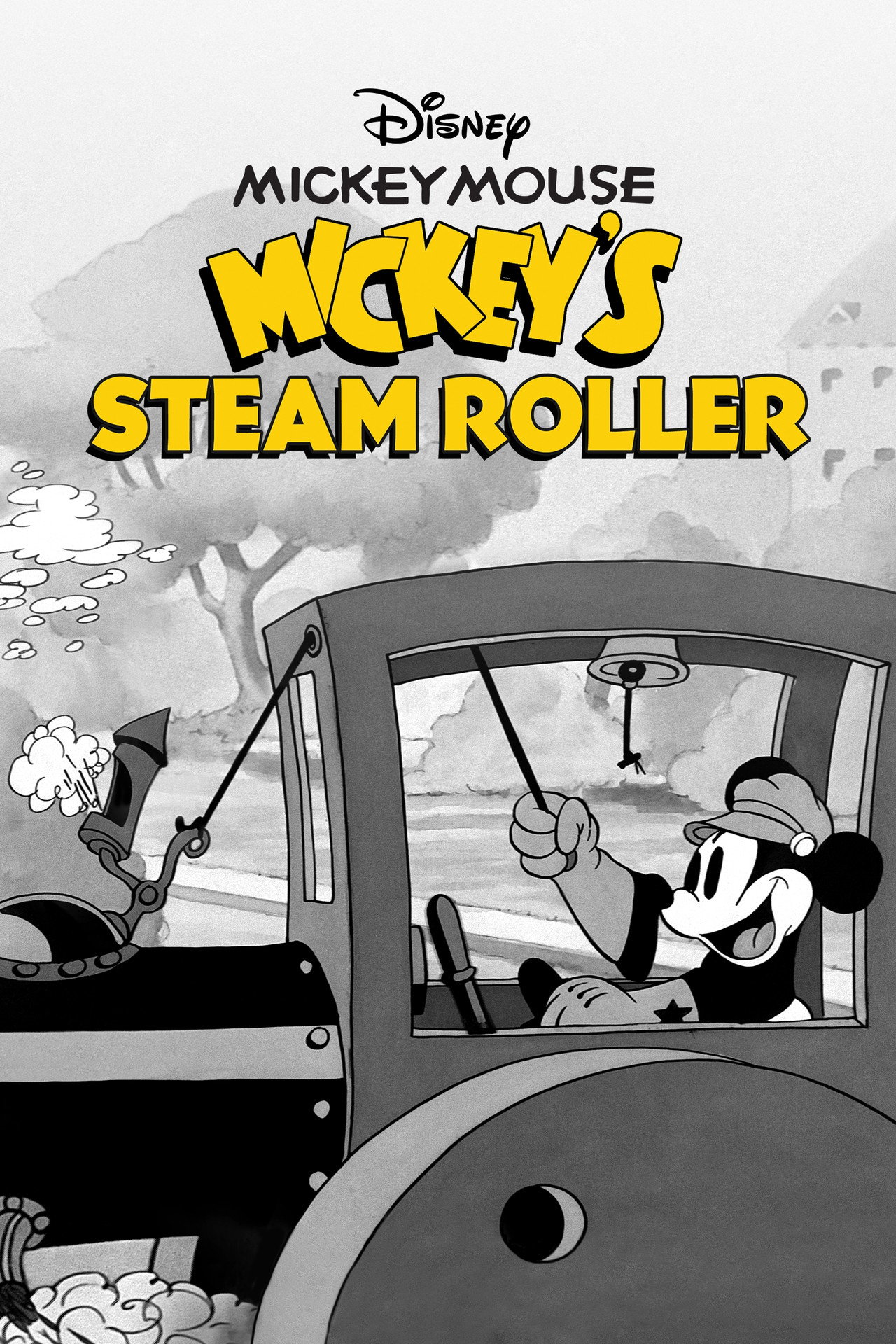 Pôster de Mickey's Steam Roller