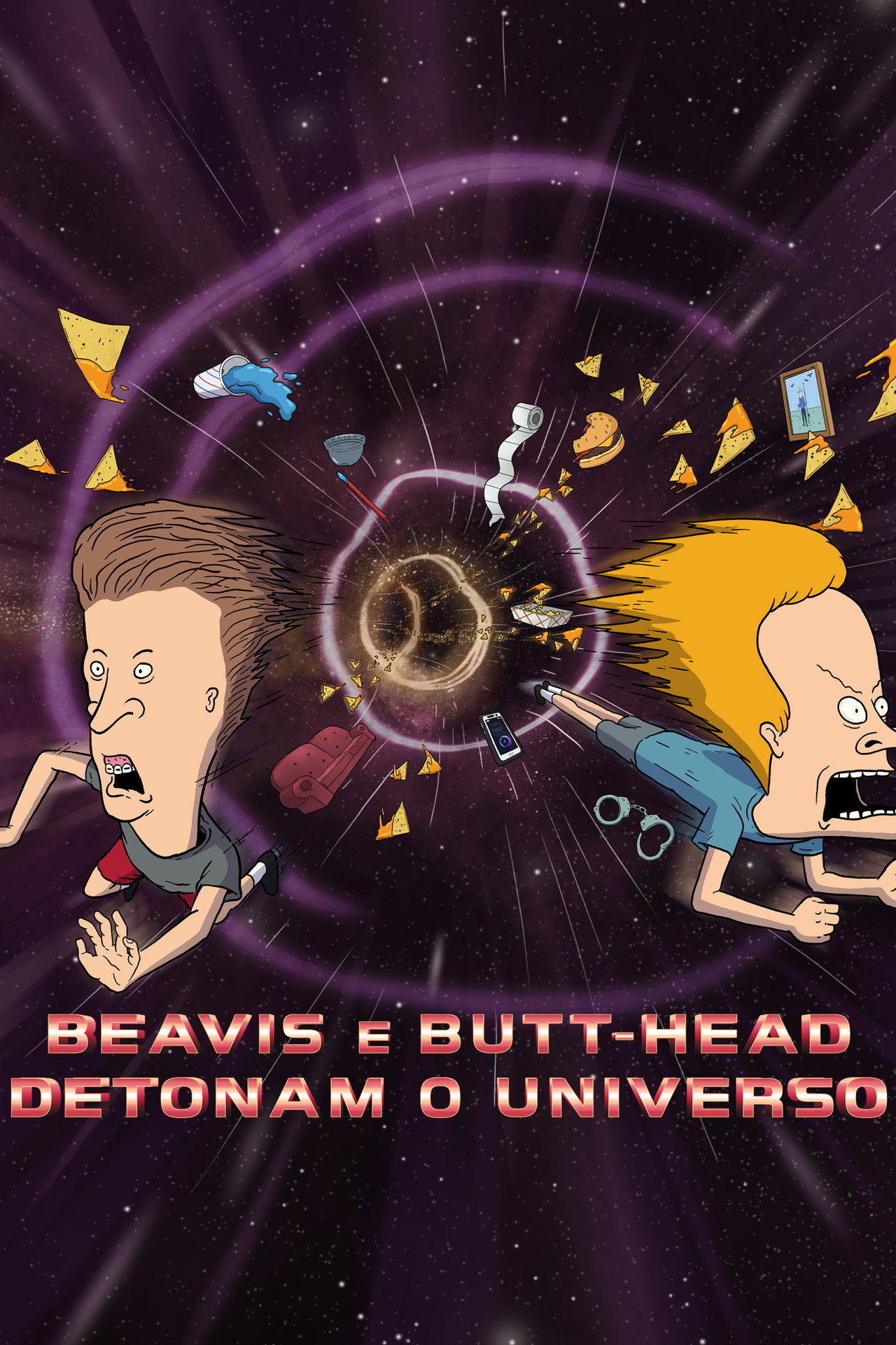 Pôster de Beavis e Butt-Head: Detonam o Universo