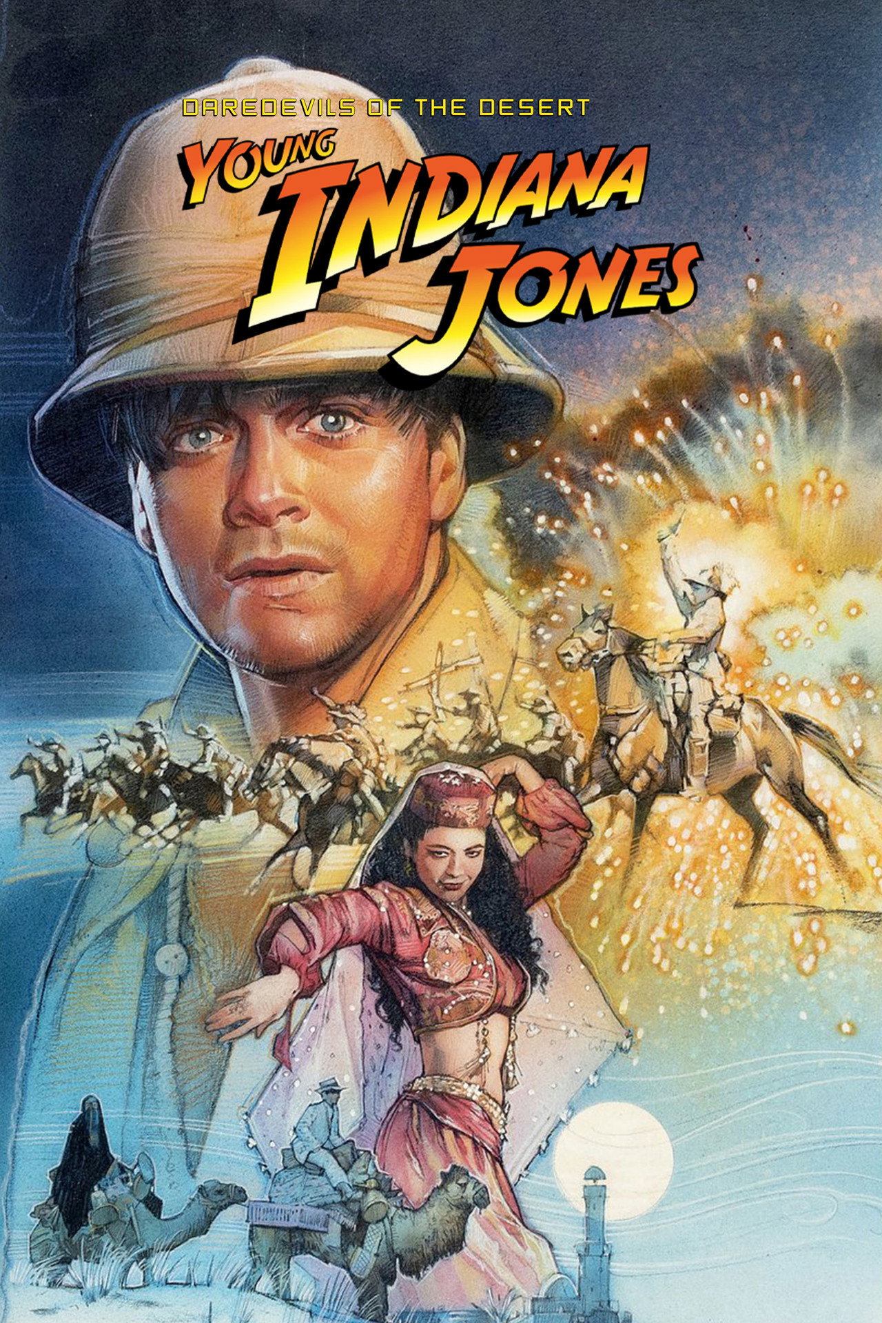 Pôster de The Adventures of Young Indiana Jones: Daredevils of the Desert